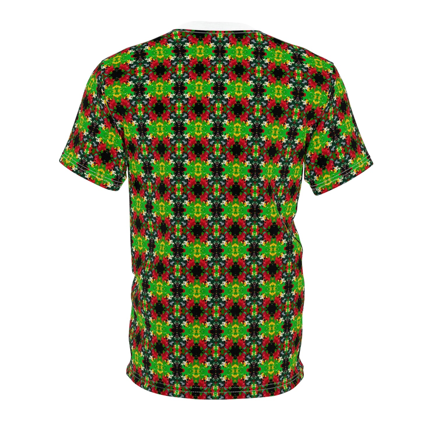 Rasta Kaleidescope 2 - AI Art - T-Shirt