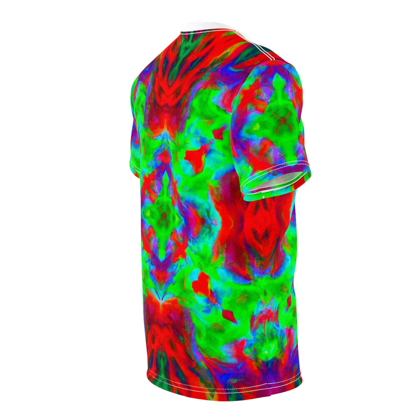 Hyperwave Tie-Dye 7 - AI Art - T-Shirt