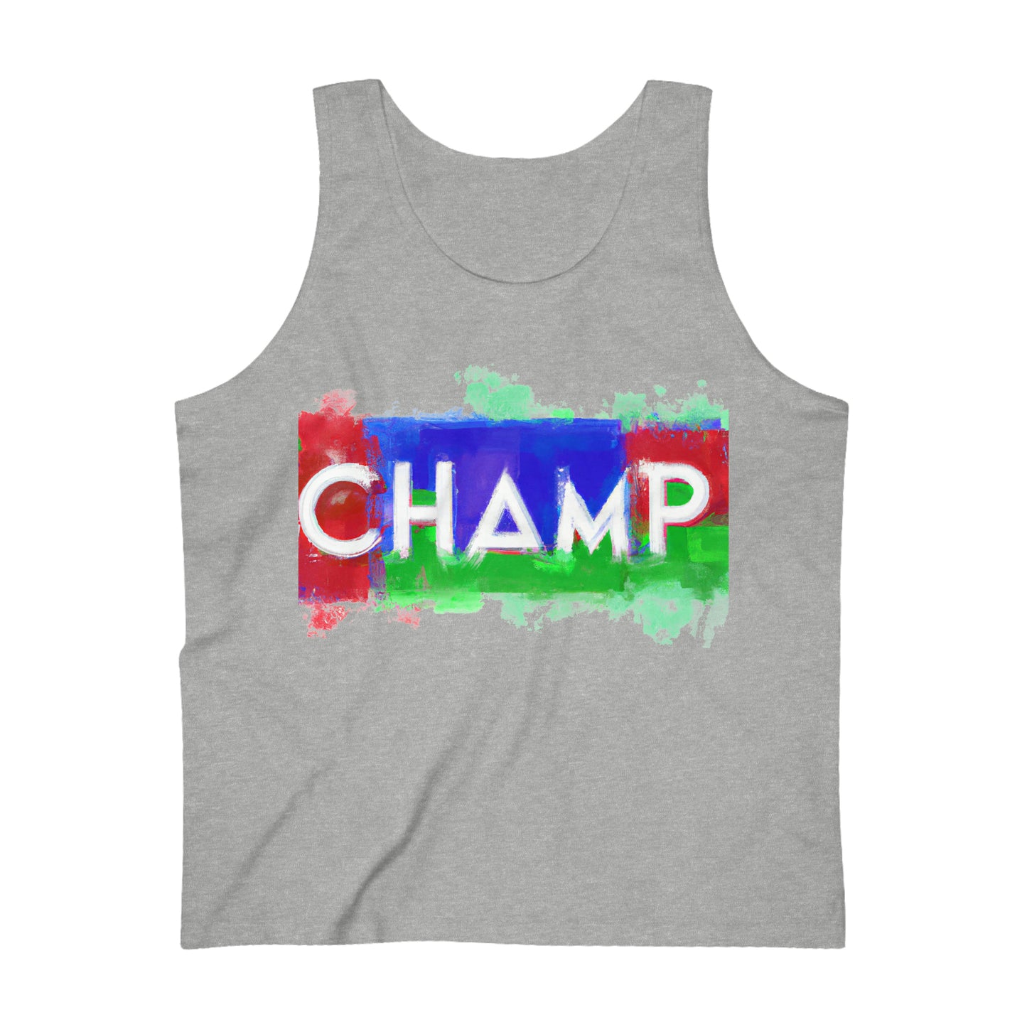 CHAMP 1 (Main Logo) - AI Art - Men's Ultra Cotton Tank Top