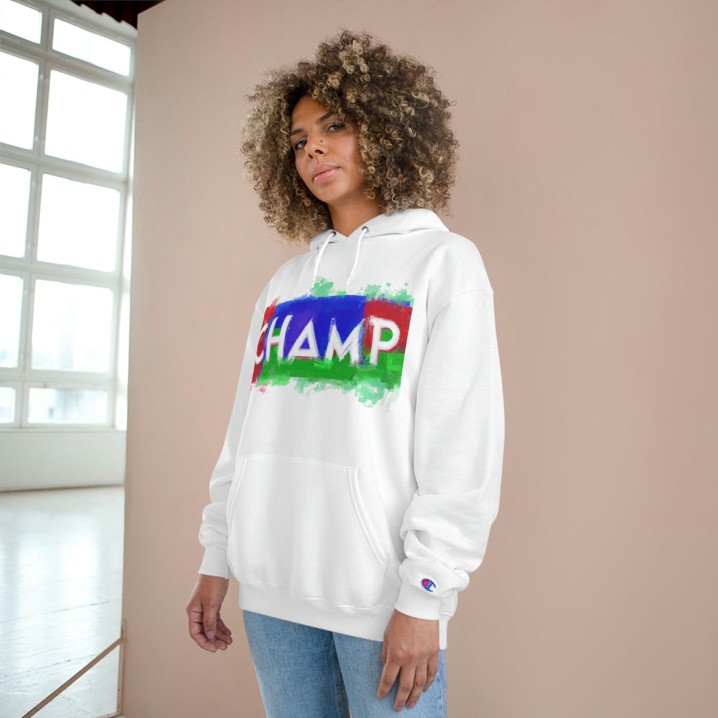 CHAMP 1 (SuperChamp logo) - Champion Hoodie