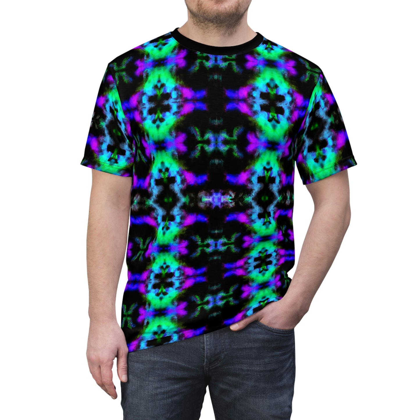 Hyperwave Fractal 4 - AI Art - T-Shirt