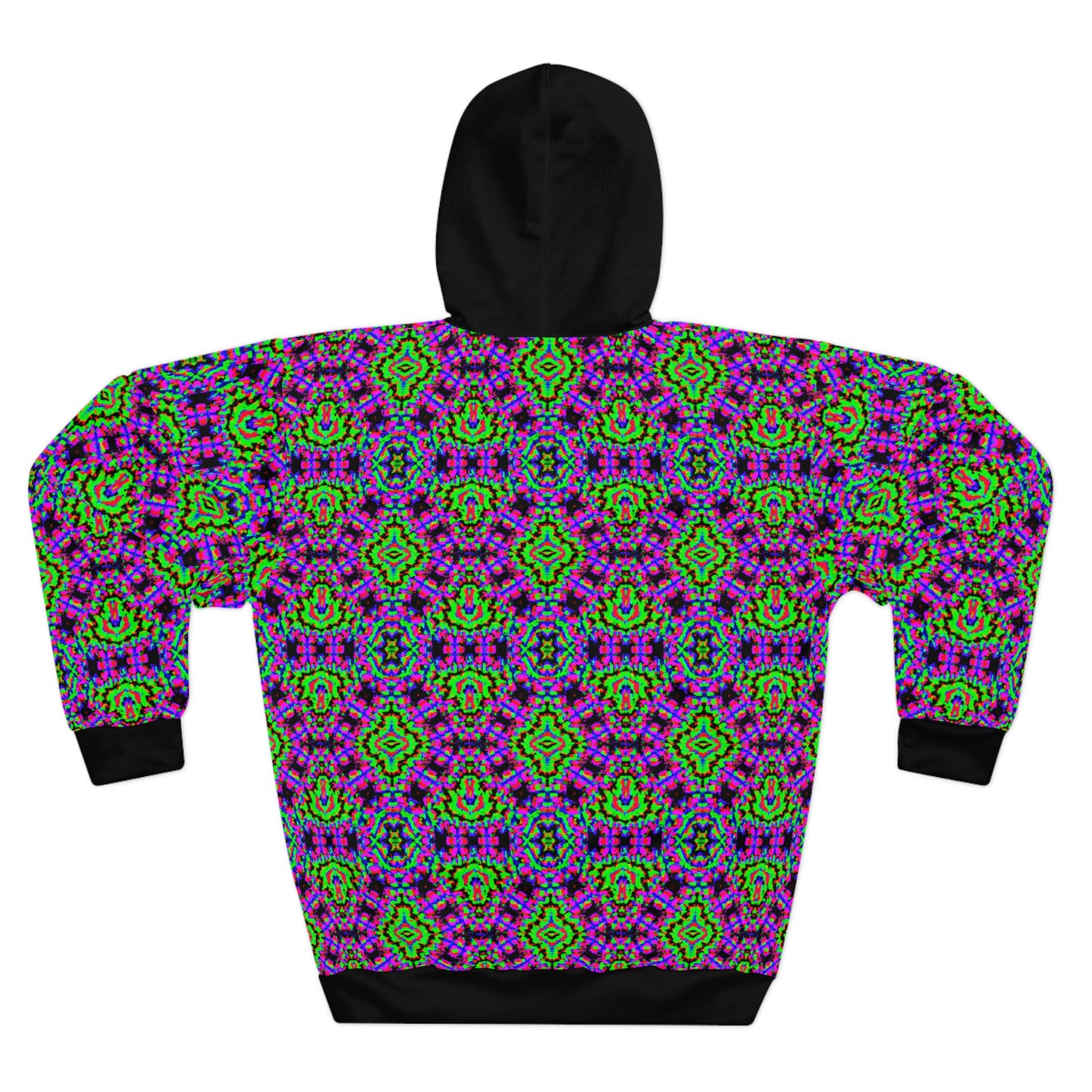 Hyperwave  Fractal 2 - AI Art - Pullover Hoodie