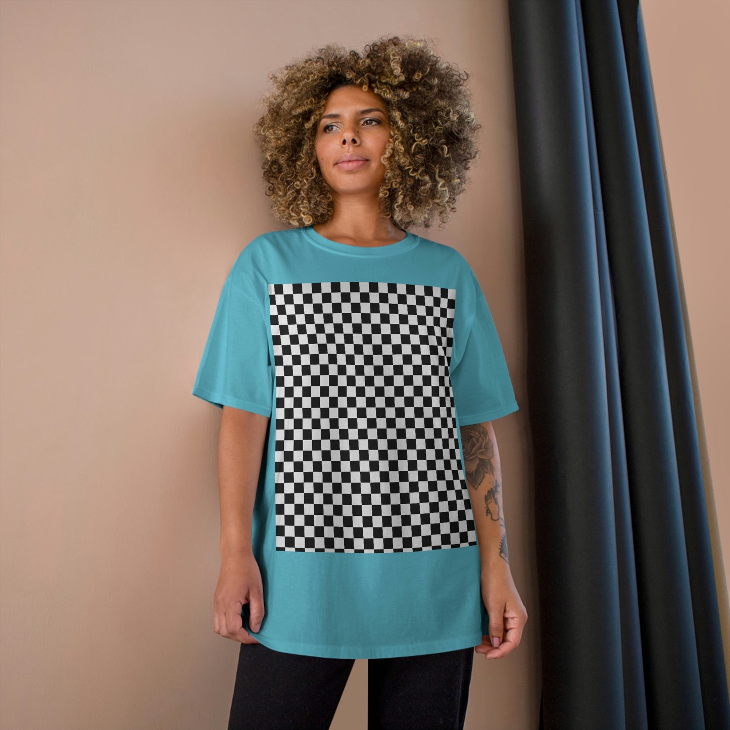 Checkered - Champion T-Shirt