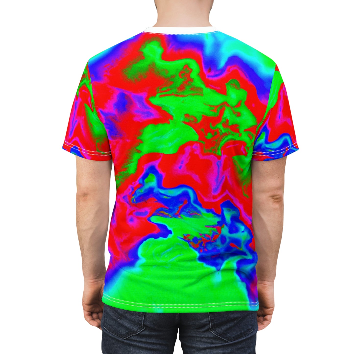 Topographical Radar - AI Art - T-Shirt