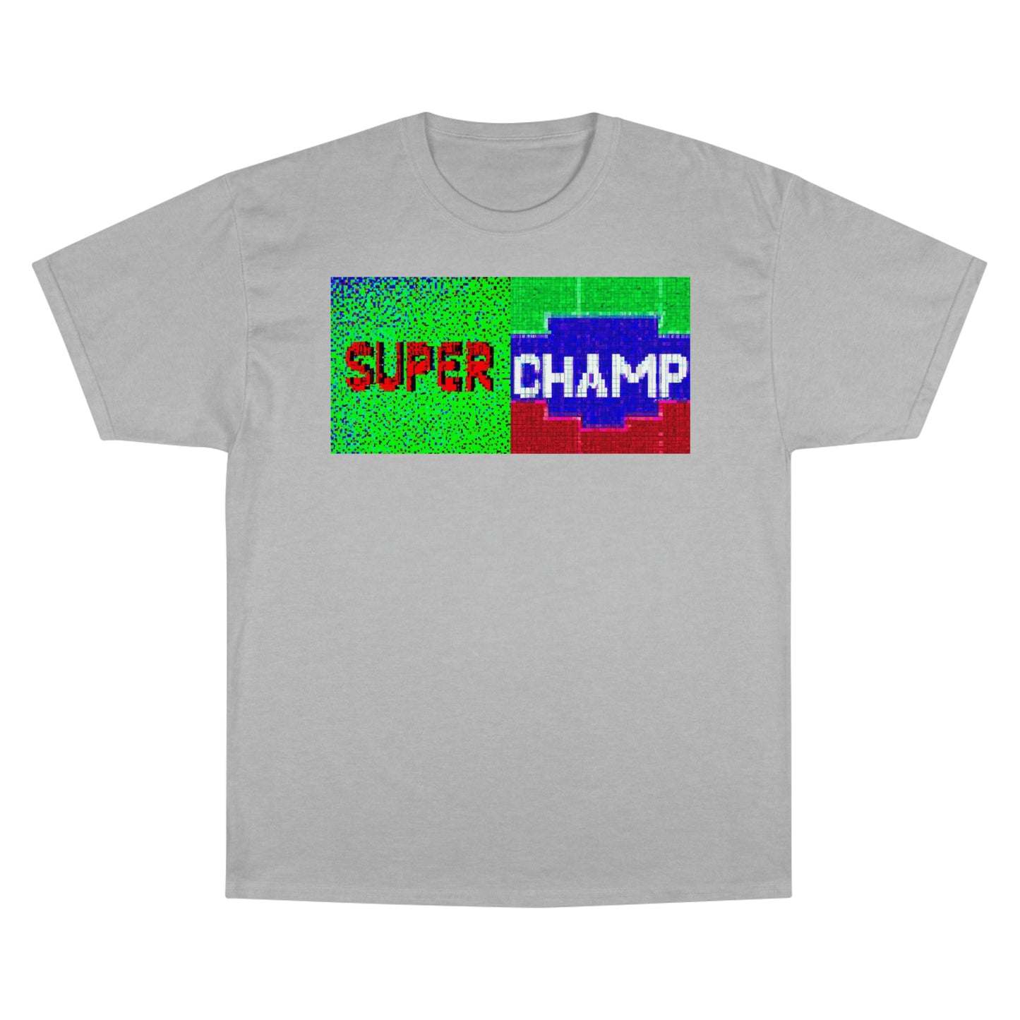 SUPER CHAMP (Alt Logo 2) - AI Art - Champion T-Shirt