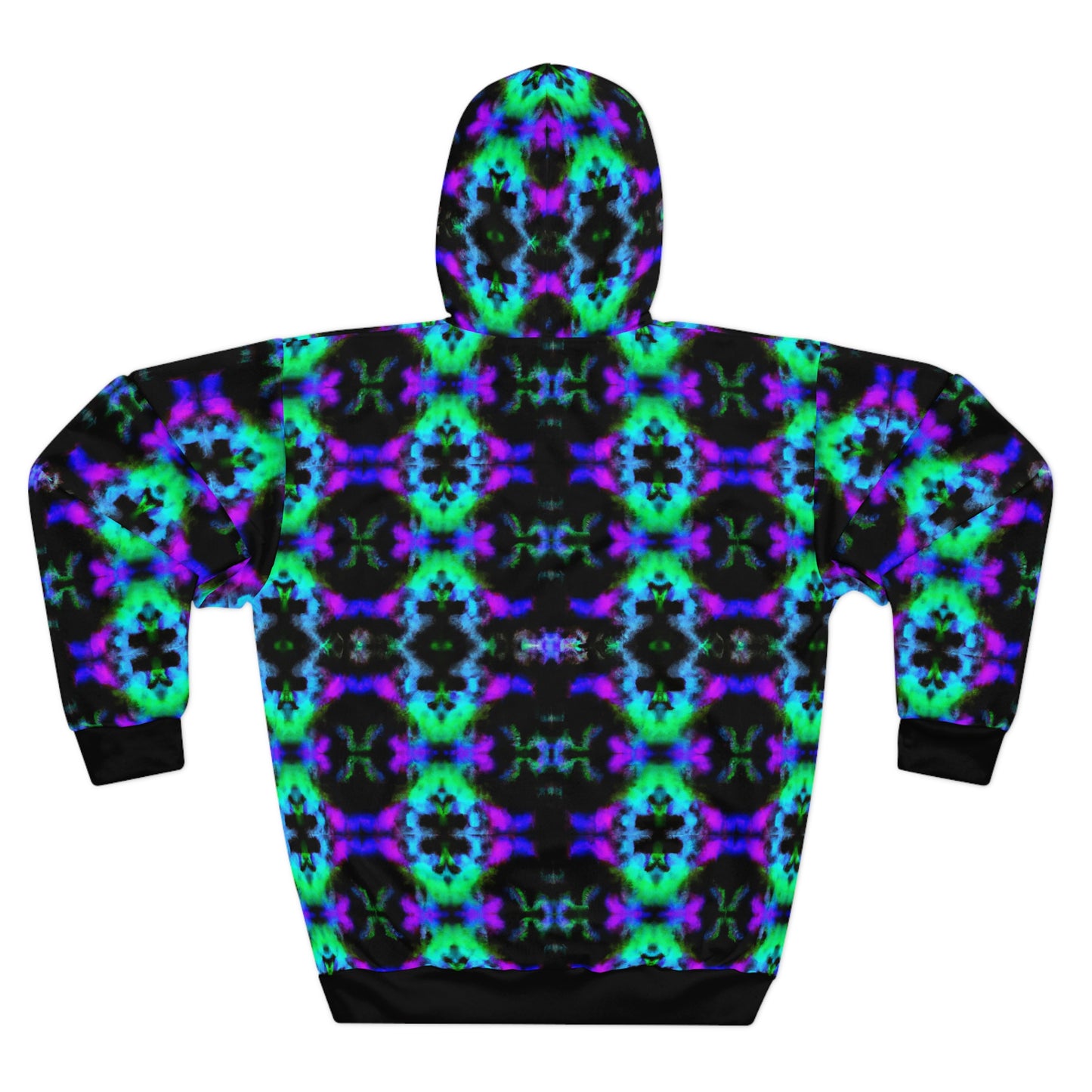 Hyperwave Fractal 4 - AI Art - Pullover Hoodie