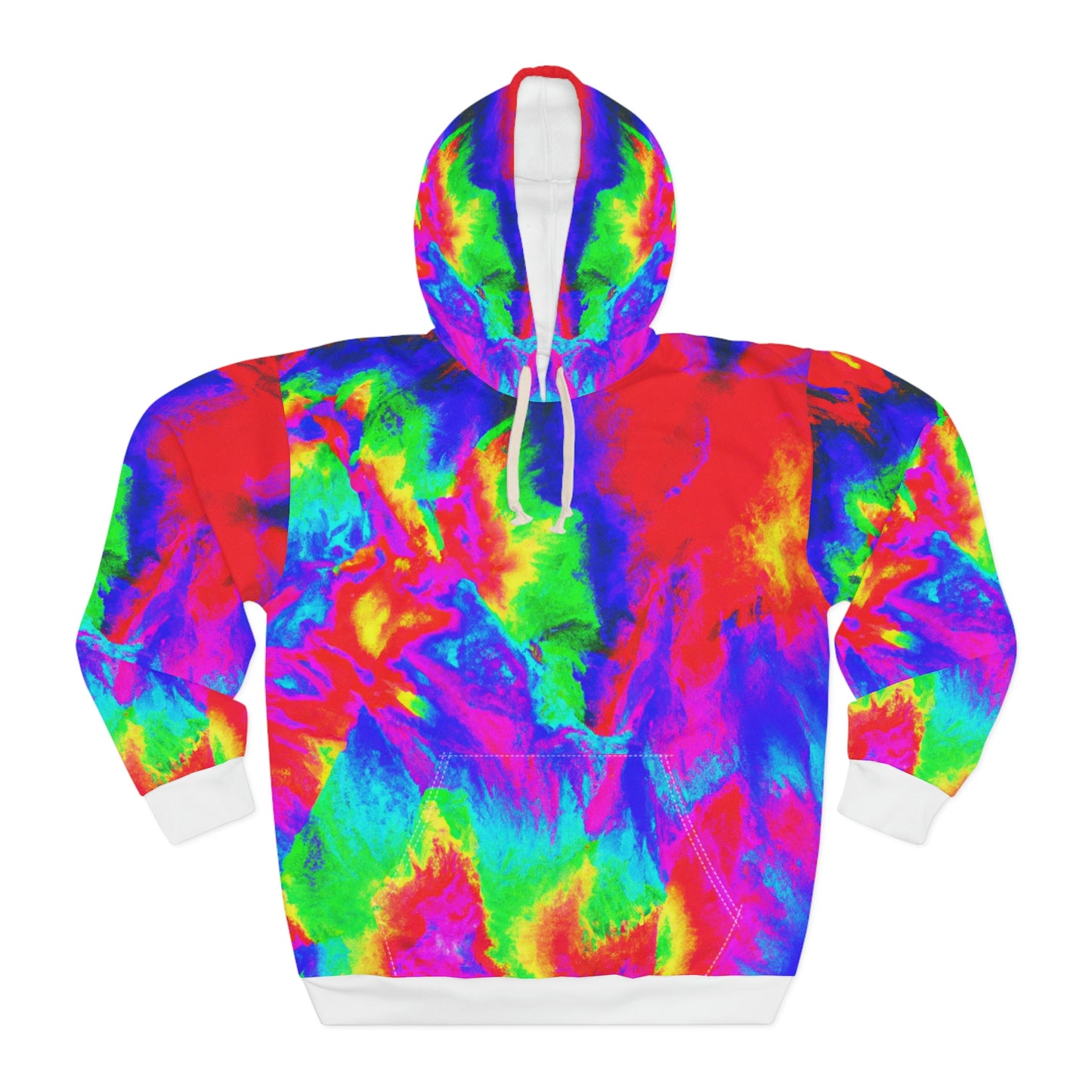 Tropical Storm Radar - AI Art - Pullover Hoodie