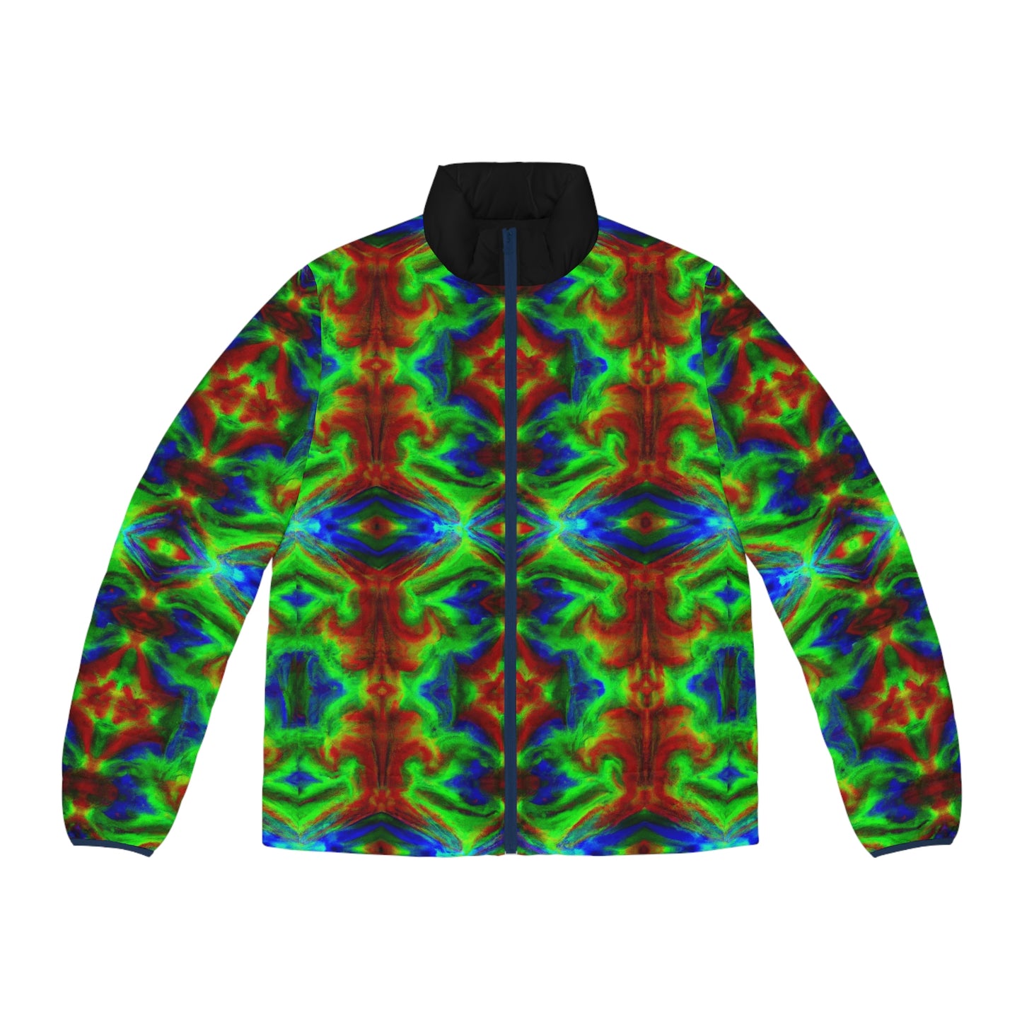 Hyperwave Deemster 1 Spaceballer Jacket - AI Art - Men's Puffer Jacket