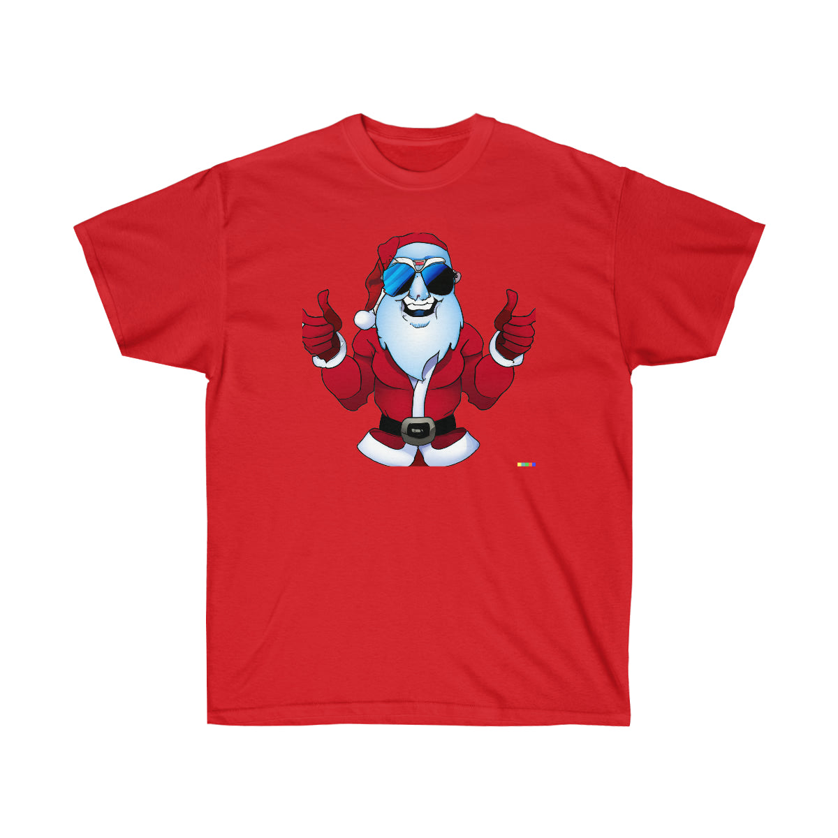 Santa Yaddy GILF Status - AI Cartoon Art - Ultra Cotton Tee