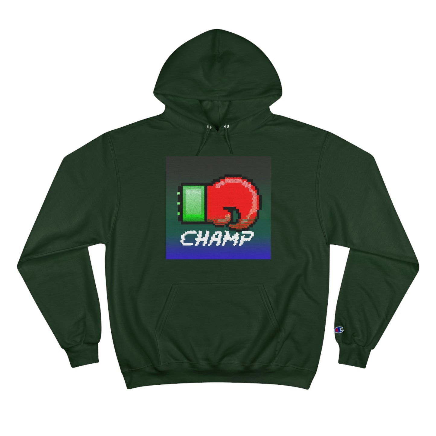 CHAMP 2 (Alt Logo 1) - AI Art - Champion Hoodie