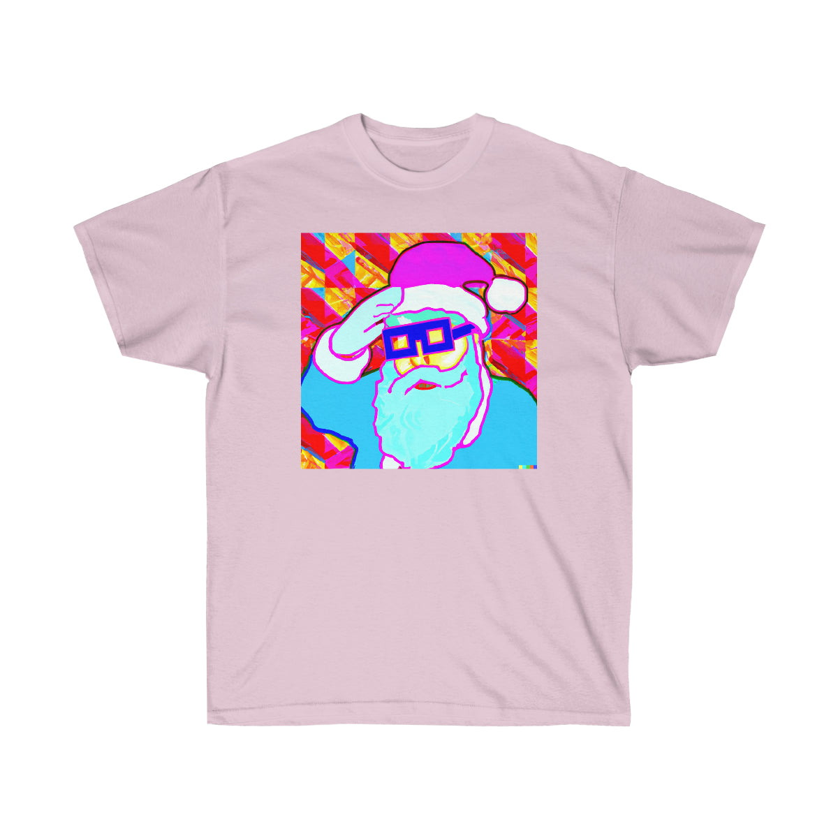 Santa Claus - Vaporwave AI Art - Ultra Cotton Tee