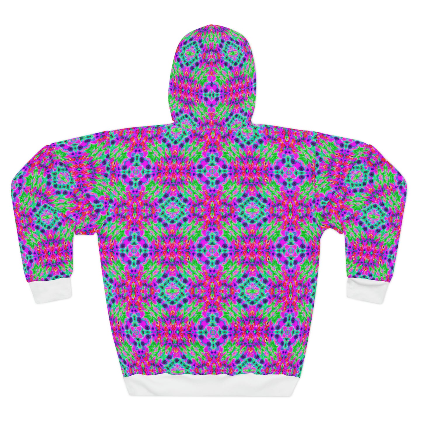 Hyperwave Fractal 5 - AI Art - Pullover Hoodie