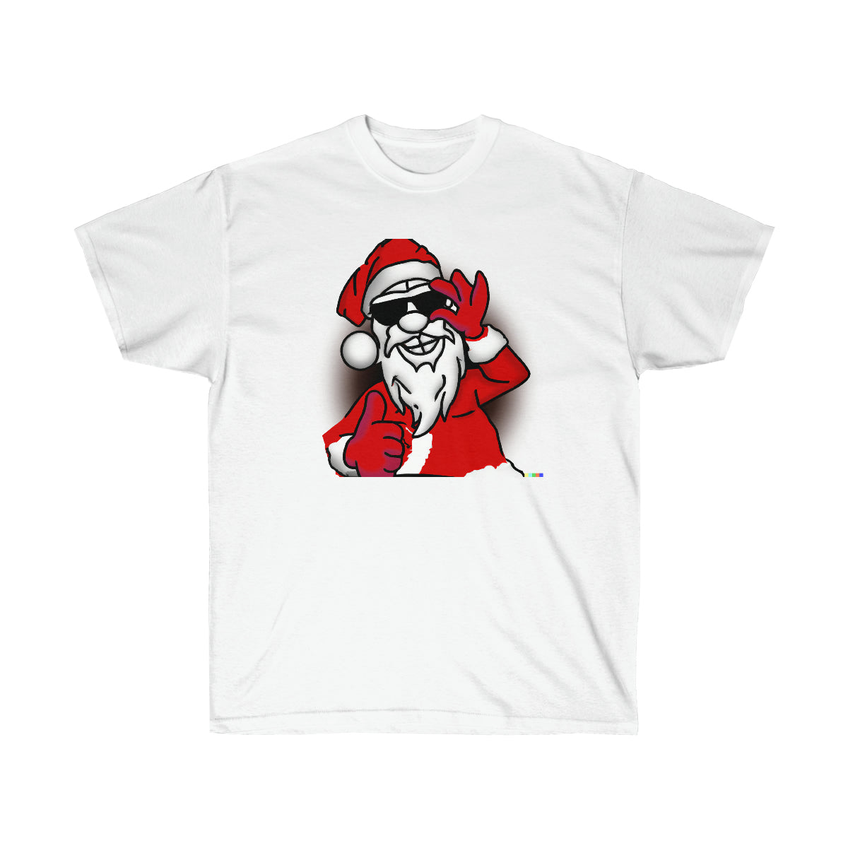 Santa Claus The G - AI Cartoon Art -  Ultra Cotton Tee