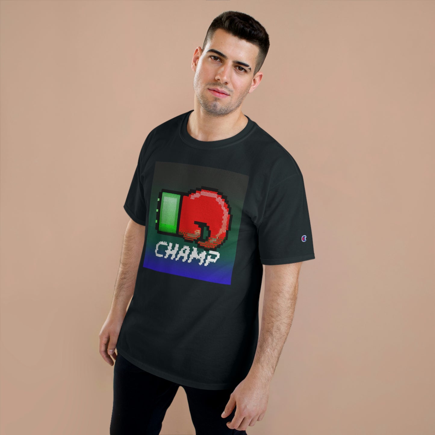 CHAMP 2 - (Alt logo 1) - AI Art - Champion T-Shirt