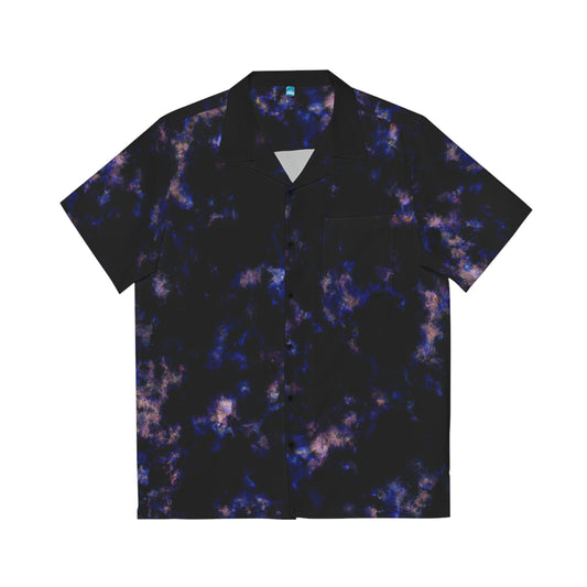 Galactic Camo - AI Art - Men's Hawaiian Shirt