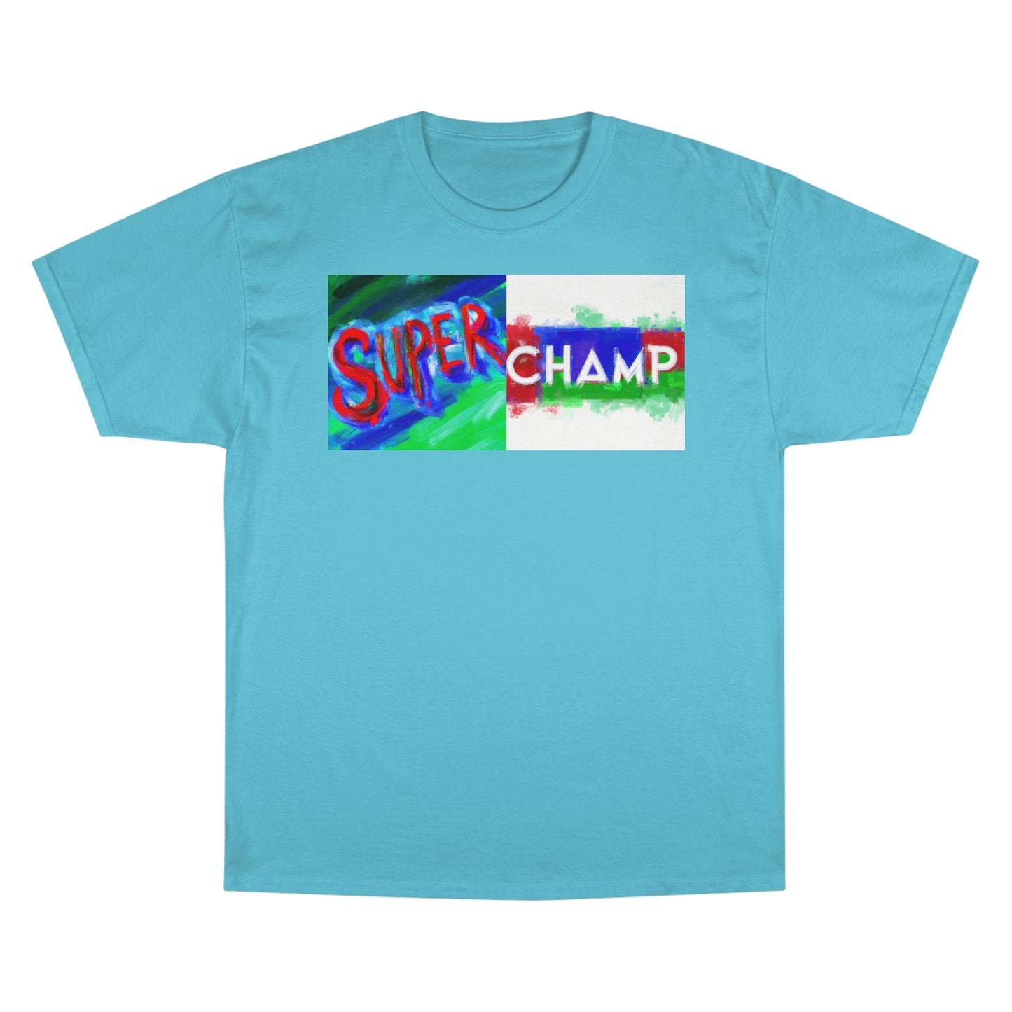 SUPER CHAMP (Main Logo) - AI Art - Champion T-Shirt