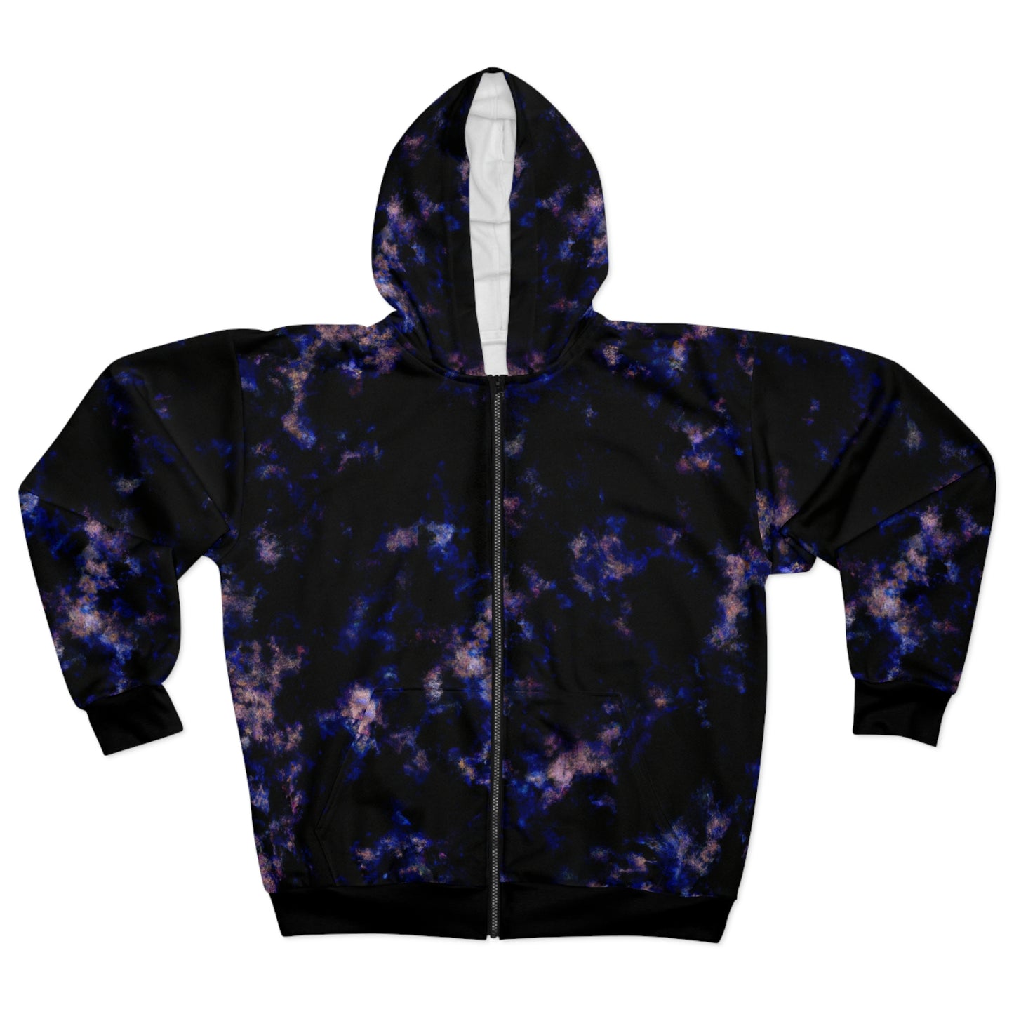 Galactic Camo - AI Art - Zip Hoodie